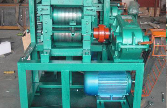 scrap rebar straightening machine