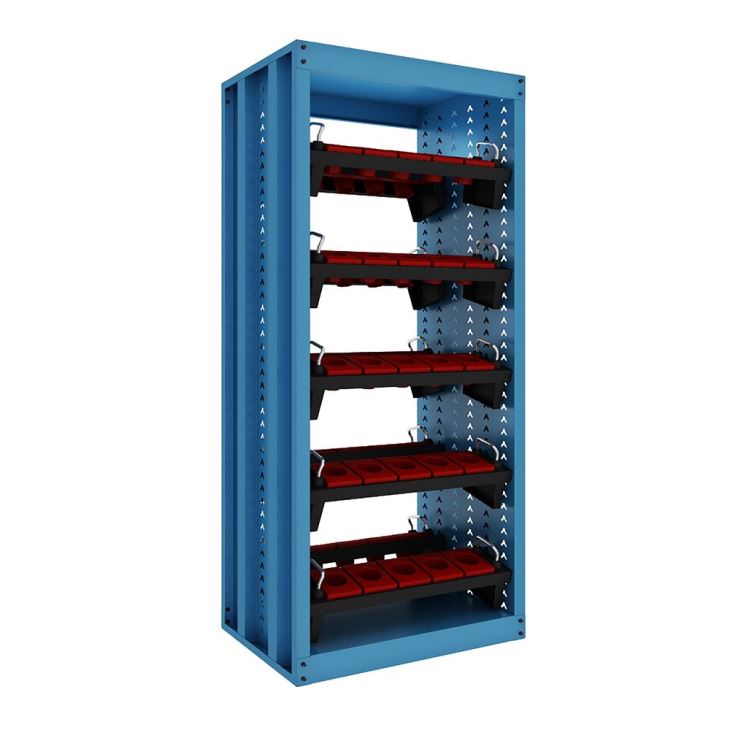 Double Row CNC Tool Storage Rack