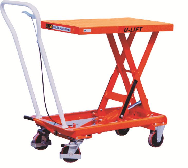 hydraulic lifting trolley