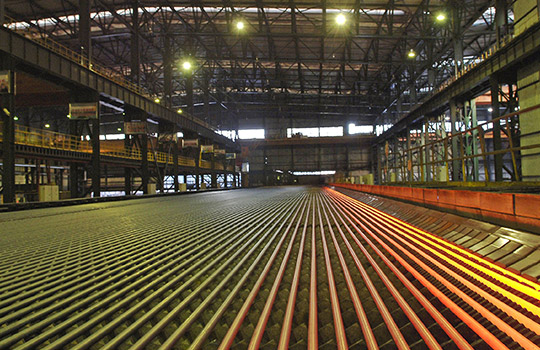 steel bar production line
