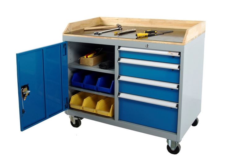 Mobile Cabinet Workbench