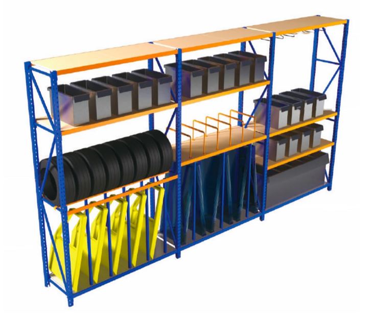 industrial metal storage racks