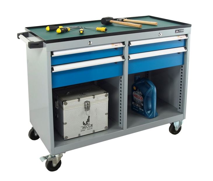 mobile tool cabinet on wheels