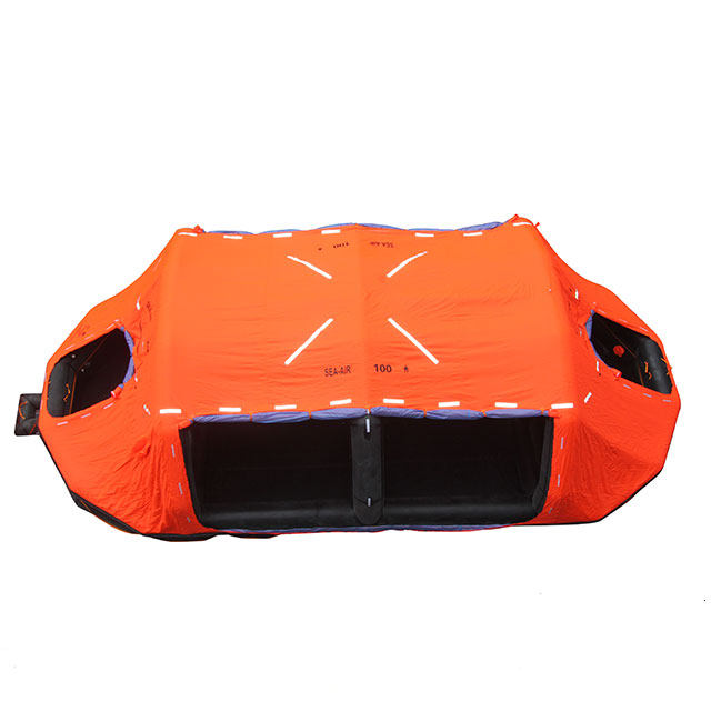 self-inflating life boat