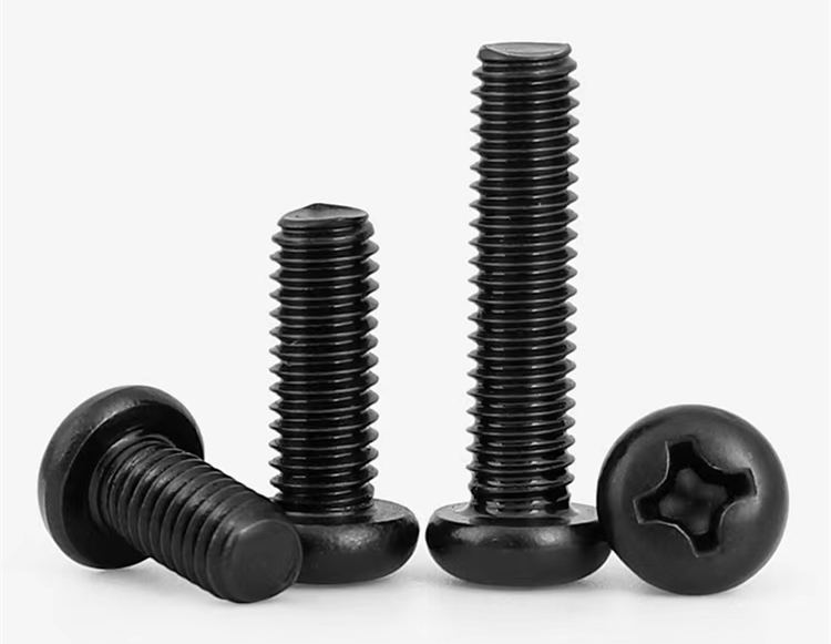 black oxidation treatment of screw