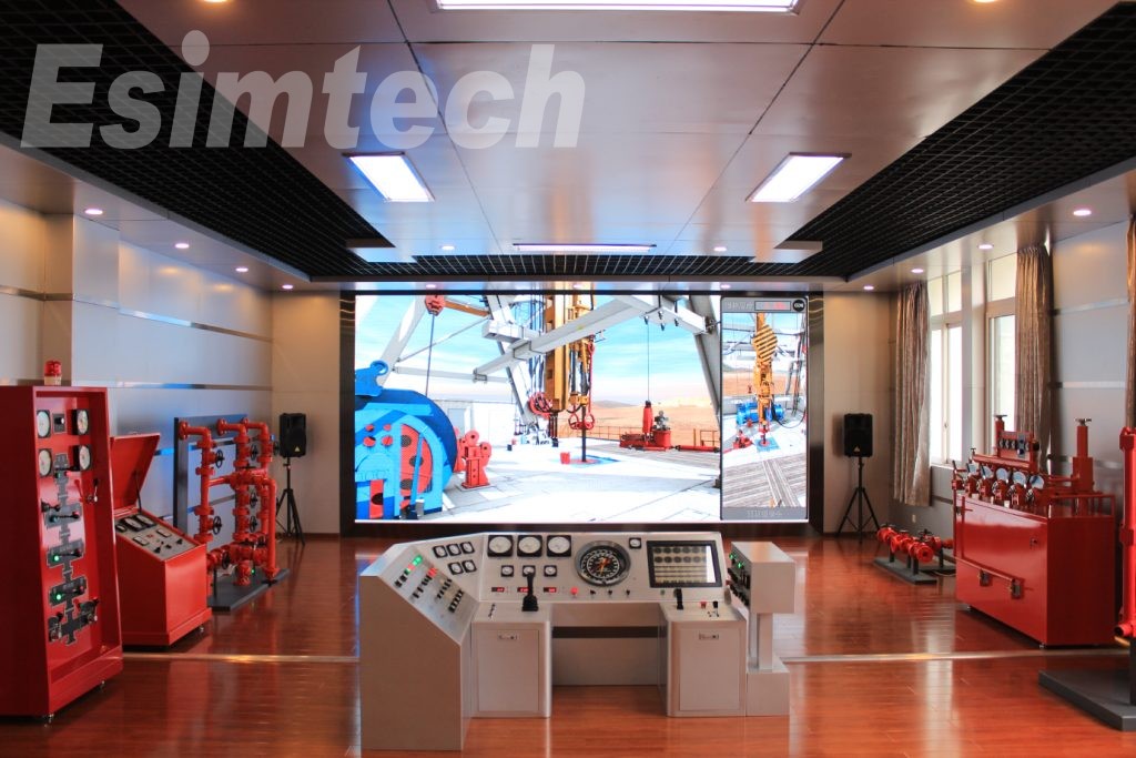 drilling and well control training simulation system