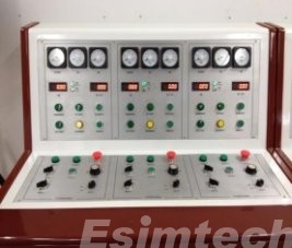 fracturing truck console of fracturing and acidizing simulators