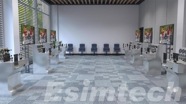 snubbing simulator training room