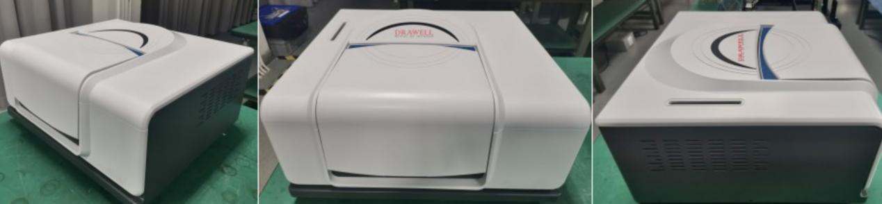 FTIR Spectrophotometer display