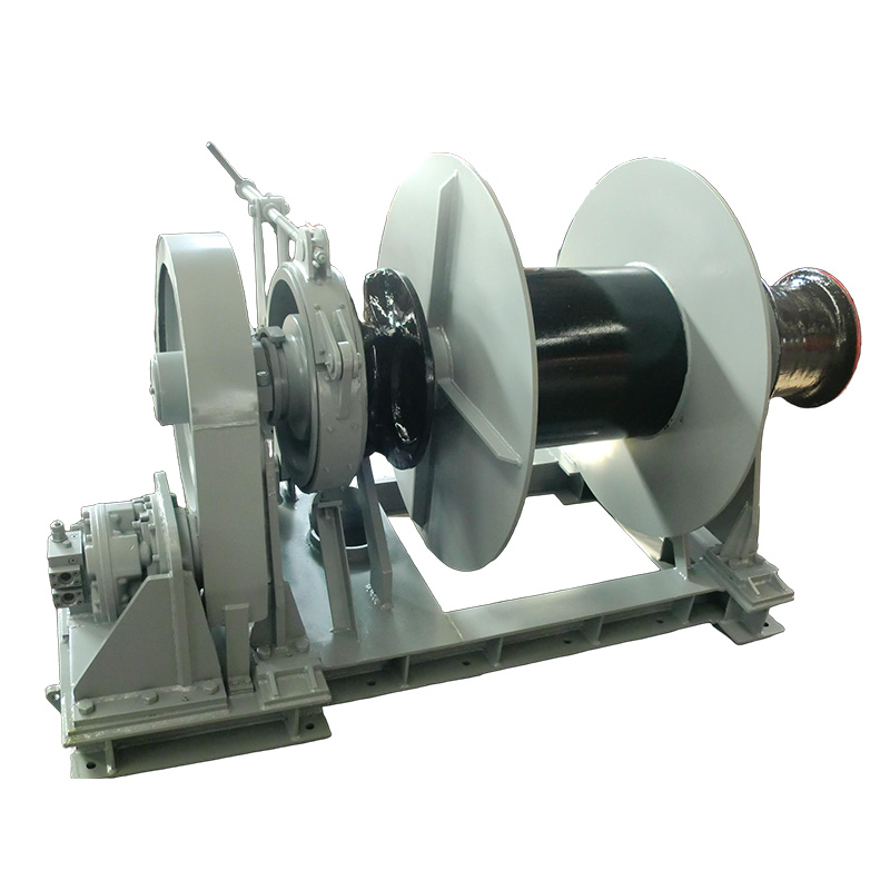 hydraulic anchor winch