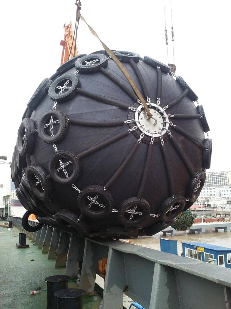 Installing Rubber Fenders