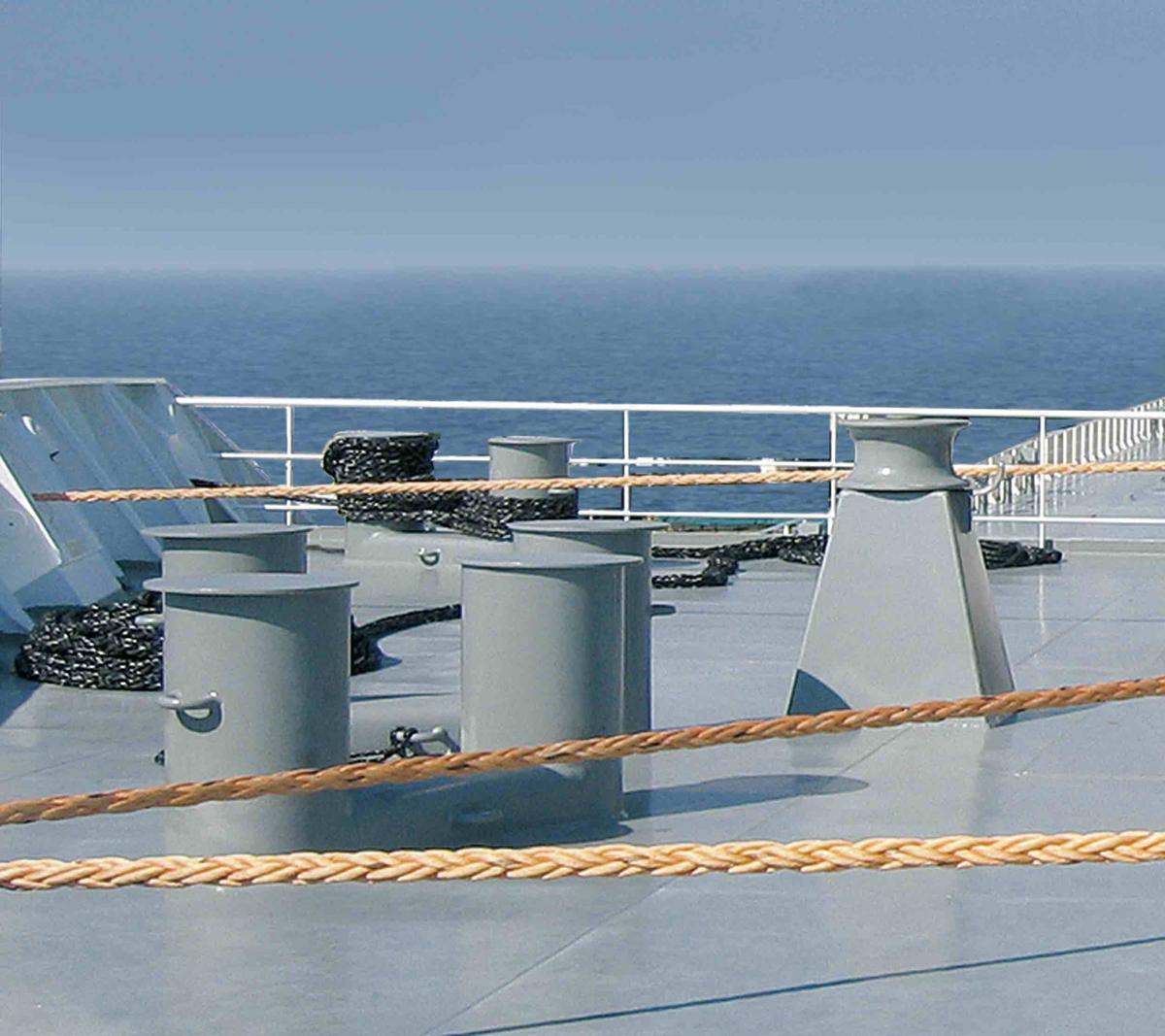 Application of NS2584 Double Bitt Bollard