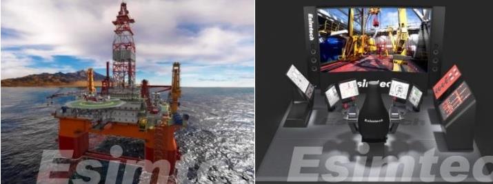 Offshore Platform Operation Simulations