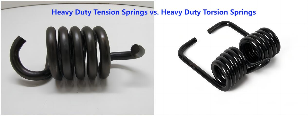 Tension Springs vs. Torsion Springs