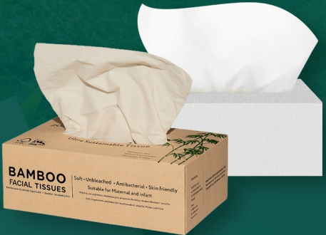 Bamboo Facial Tissue