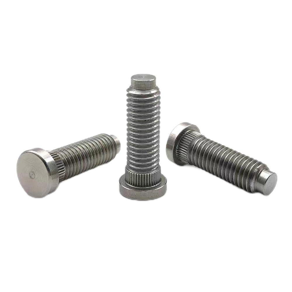 flat head knurled screws