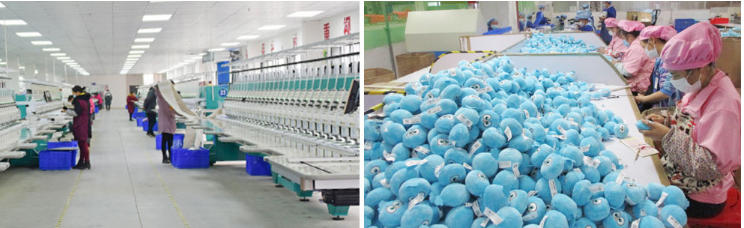 Mass Production in Custom Plush