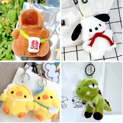 Uses of Custom Plush Keychains as Fashion Accessories