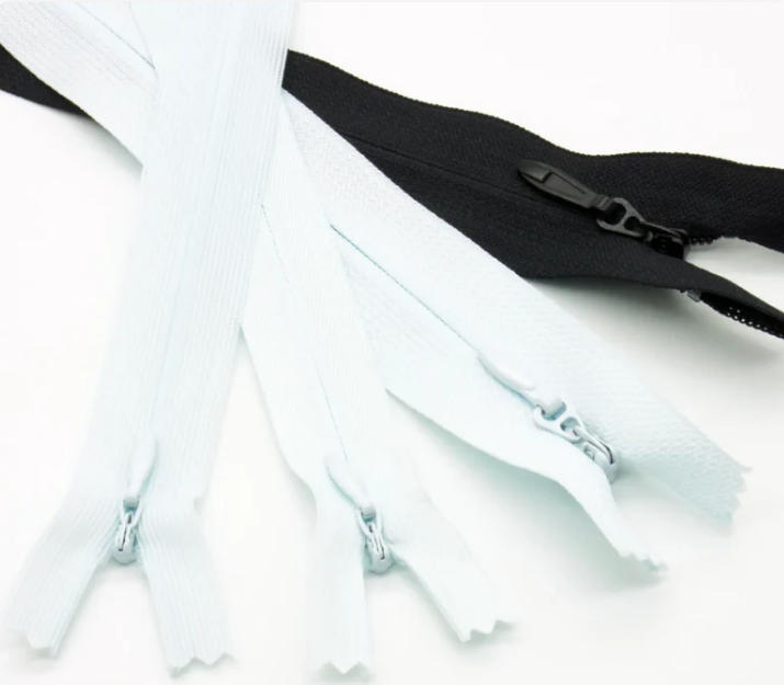 Invisible Nylon Zippers