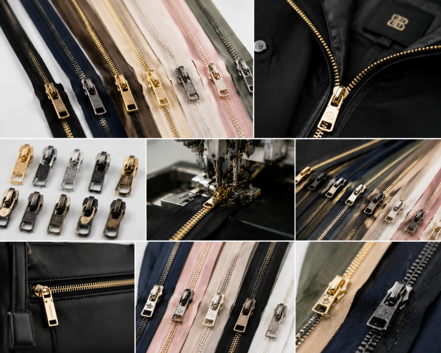 Custom Zippers for Fashion Brands