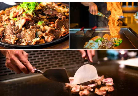 hibachi catering menus