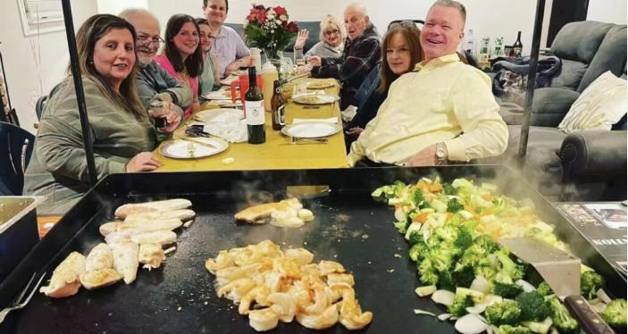 different types of food in customized hibachi catering in Tampa
