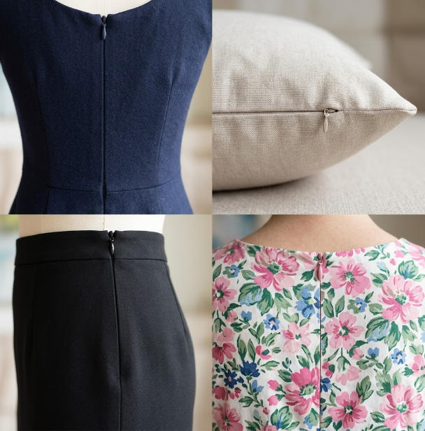 Applications of Invisible Zippers