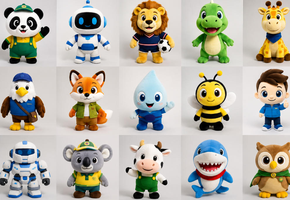 Custom Mascot Characters