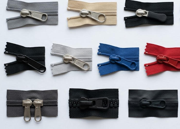 nylon zippers