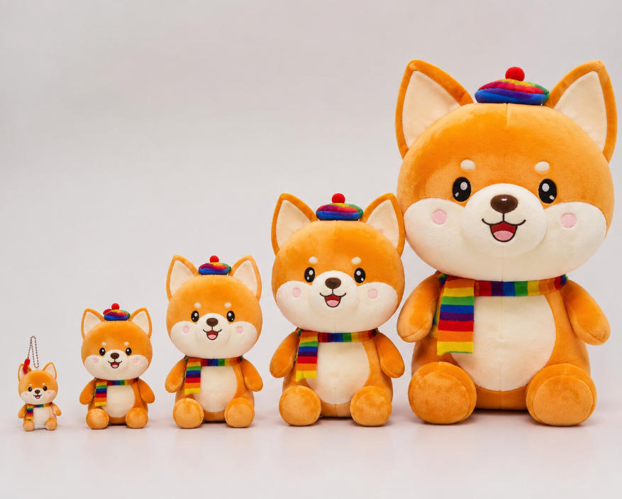 Size Customization in Plush Mascots