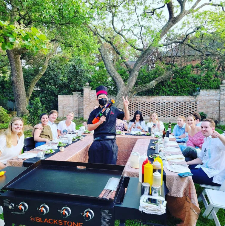 hibachi catering in Miami
