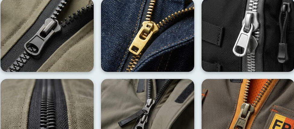 Types of Heavy-duty Zippers