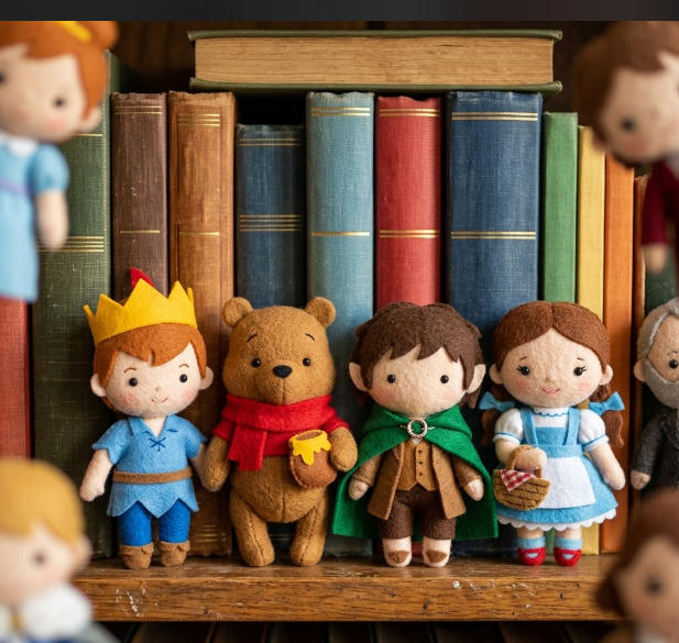 Custom Plush Toys Based on Book Characters