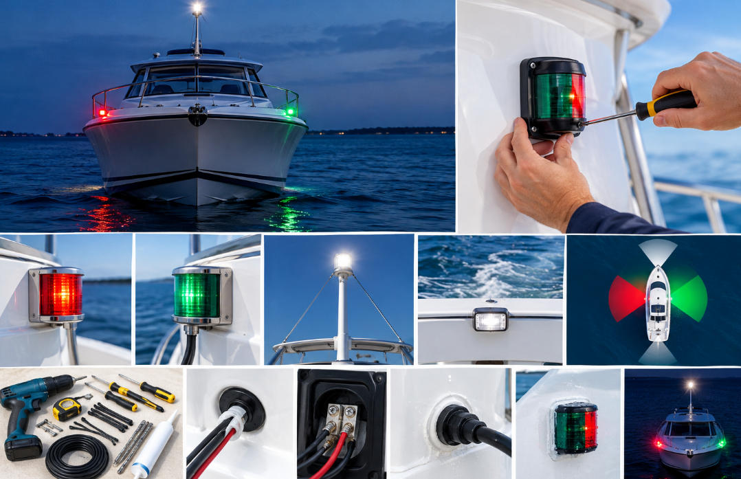 Installing Marine Navigation Lights Correctly
