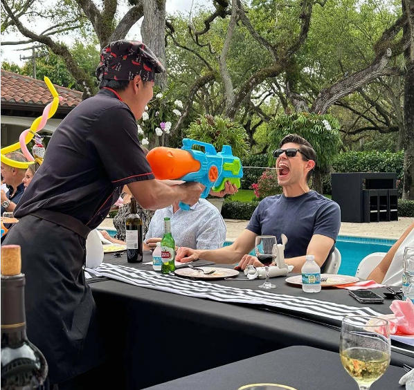 Interactive Experience in Mobile Hibachi Chef Services